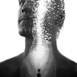 Embracing the Inner Child: A Path to Healing and Growth - Somatic Therapy Ireland Silhouette of a man with a child's image within, representing the concept of inner child work