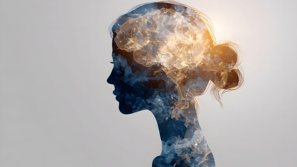 Nervous system regulation and polyvagal theory visualisation showing mind-body connection - Abi Beri Somatic Therapy Ireland